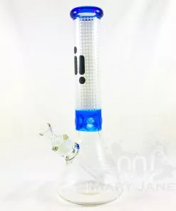 BOB Headquarters Bongs Infyniti 14" 7mm Frosted Beaker W/ Textured Neck