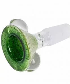 West Coast Gifts Red Eye Glass 14mm Bubble Trap Cone Bowls