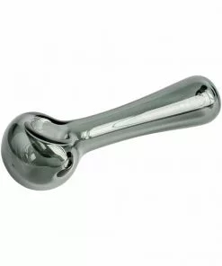 West Coast Gifts Red Eye Glass Solid Colour Glass Hand Pipe W/ Built-in Ash Catcher