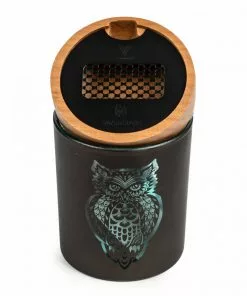 West Coast Gifts Syndicate Large Owllusion Turquoise SmartStash Jar Storage