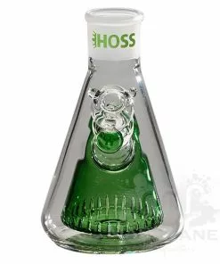 Hoss Glass HOSS 9" Tall 7mm Thick Double Wall Beaker Build-a-Bong Base