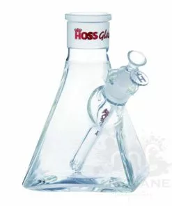 Hoss Glass HOSS 8" Tall 7mm Thick Pyramid Build-a-Bong Base