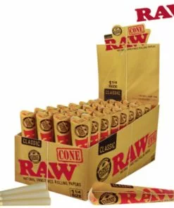 HBI RAW Classic Pre Rolled Cones Rolling Papers
