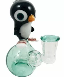 Puff New Arrivals Ice Glass Penguin With Sneakers Dab Rig