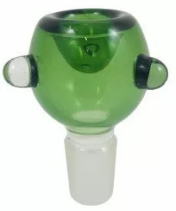 Mary Jane's Headquarters No Logo Green Glass Bowl Bowls