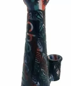 Cheech Glass Cheech 6" Tall Geometric Sandblasted Dab Rig (Limited Edition)