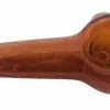 West Coast Gifts Red Eye Glass 4" Long Amber Stringer Pipe