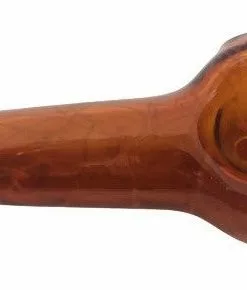 West Coast Gifts Red Eye Glass 4" Long Amber Stringer Pipe