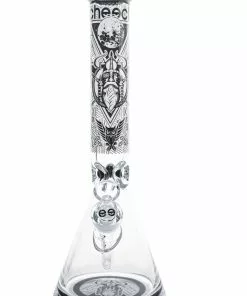 16" Tall Viking Beaker Bong With 12mm Base By Cheech Glass