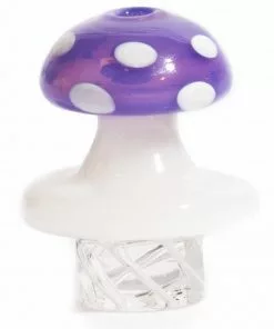 West Coast Gifts Red Eye Glass Mushroom Whirlpool Carb Cap