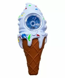 West Coast Gifts Ice Cream Cone Hand Pipe Pipes