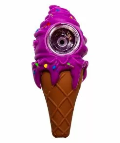 West Coast Gifts Ice Cream Cone Hand Pipe Pipes