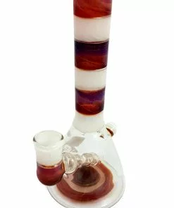Local Art Rigs IL Glass 7" Tall White UV Stack Rig