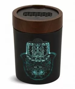 West Coast Gifts Storage Hamsa Smart Stash Jar