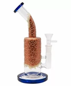 Maple Craft Inc. Copper 9" Tall Glow-In-Dark Dripping Dab Rig Rigs
