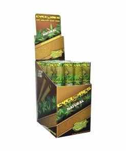 HBI Rolling Papers Cyclones Hemp Wraps 2x