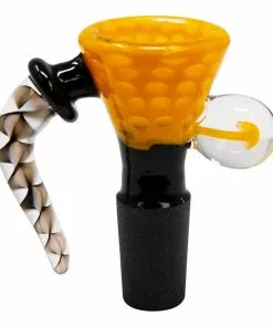 Maple Craft Inc. Swirly Horn Glass Bowl 14mm Bowls