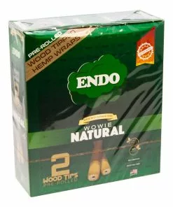 Maple Craft Inc. Endo Plush Pre-Rolled Wood Tipped Hemp Wraps Rolling Papers