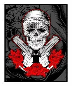 Maple Craft Inc. Giftware Life Of Death Queen Plush Blanket