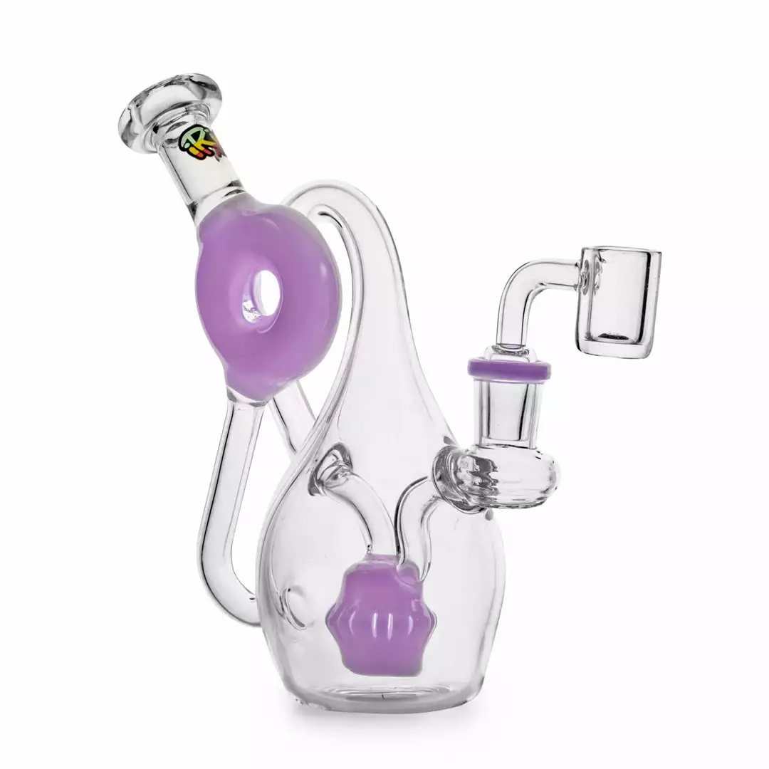 West Coast Gifts IRie 6.75" Tall Donut Splash Guard Klein Concentrate Recycler