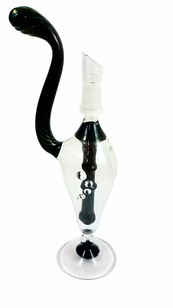 Local Art Narc Glass 10" Fritted Heady Dab Rig Rigs