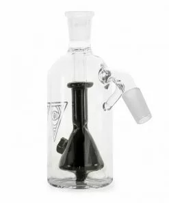 West Coast Gifts Red Eye Glass 14mm 45 Degree'Bong In A Bottle' Ash Catcher