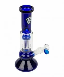 West Coast Gifts Irie Glass IRie 10" Tall Blaze Beaker Bong W/8-Arm Tree Perc