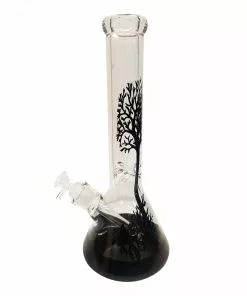 Moe Gifts Dope Glass 14" Tall Tree Beaker Bong