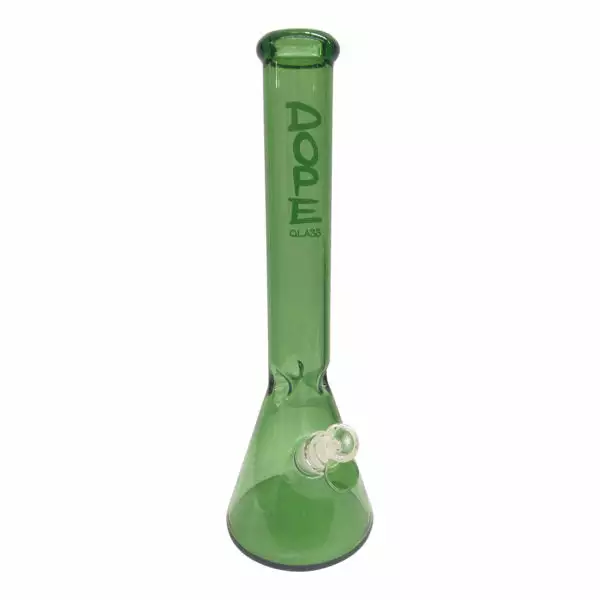 Moe Gifts Dope Glass 16" Tall "Marjallo" Beaker Bong