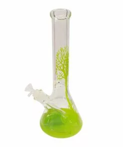 Moe Gifts Dope Glass 14" Tall Tree Beaker Bong