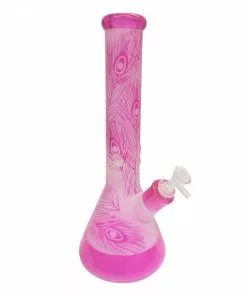 Moe Gifts 14″ 7mm Design Beaker Bongs New Arrivals