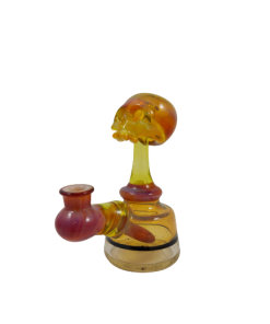 Puff 5" UV Skull Dab Rig By 3DOT