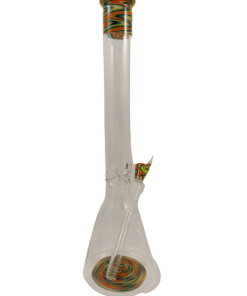 Puff Glass Distractions Wig Wage Beaker Bong