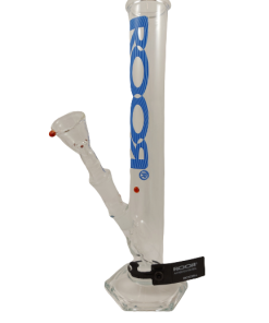 Puff New Arrivals 12" Roor Blue Label Straight Tube Bong