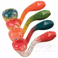 West Coast Gifts Red Eye Glass Triple Colour Sherlock Fritter Pipe