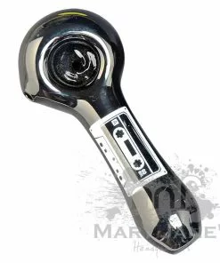 West Coast Gifts Red Eye Glass Monochrome Tattoo Glass Hand Pipes