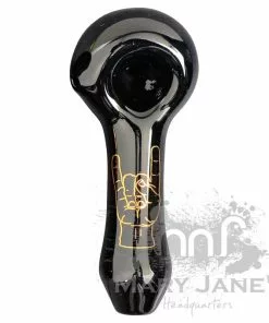 West Coast Gifts Red Eye Glass Bling Tattoo Hand Pipe