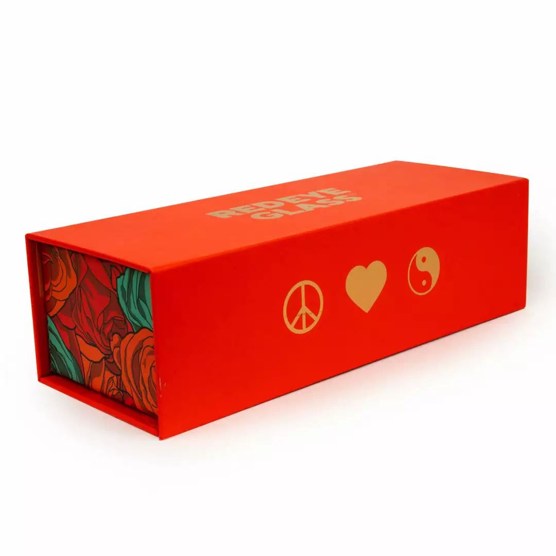 West Coast Gifts Red Eye Glass "Better Together" 6.75" Hand Pipe