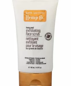 BOB Headquarters North American Hemp Co. Exfoliating Face Scrub 142ml Giftware