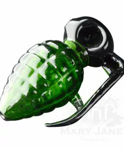 West Coast Gifts Red Eye Glass Blown Away Hand Pipe