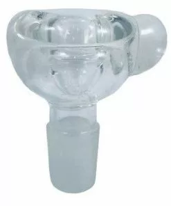 Mary Jane's Headquarters Bowls Super Thick Clear Glass Bong Bowl