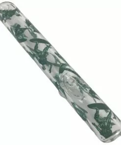 West Coast Gifts Red Eye Glass 7" Long Steamroller Hand Pipe