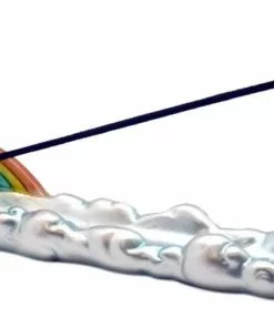 BOB Headquarters 12" Unicorn W/ Rainbow & Clouds Incense Burner New Arrivals