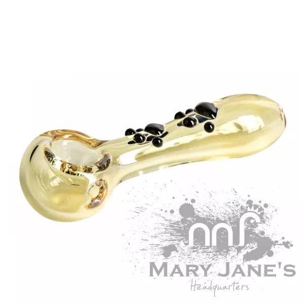 West Coast Gifts Red Eye Glass 3.25" Puppy Paw Hand Pipe