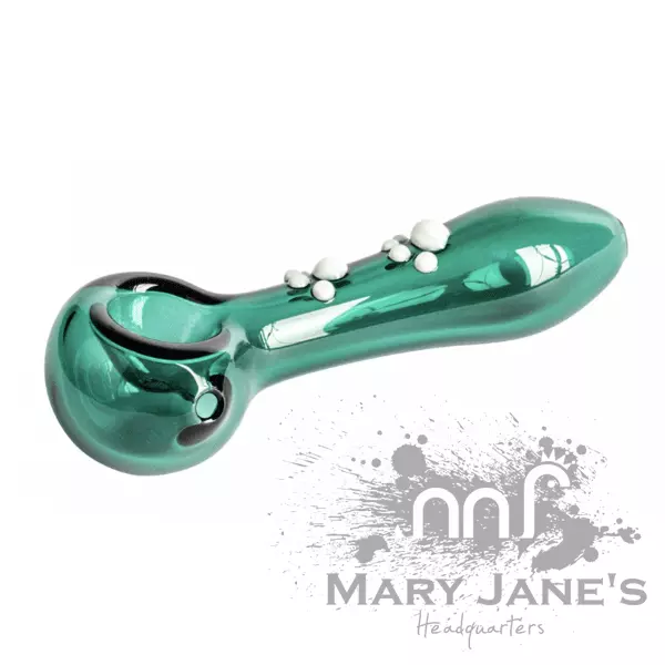 West Coast Gifts Red Eye Glass 3.25" Puppy Paw Hand Pipe