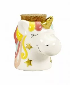 West Coast Gifts Ceramic Unicorn Jar