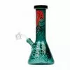 West Coast Gifts Red Eye Glass 8.5" Tall Jellyfish Dab Rig