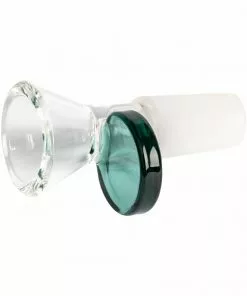 West Coast Gifts Red Eye Glass 14mm Cone Pull-Out W/ Disc Handle