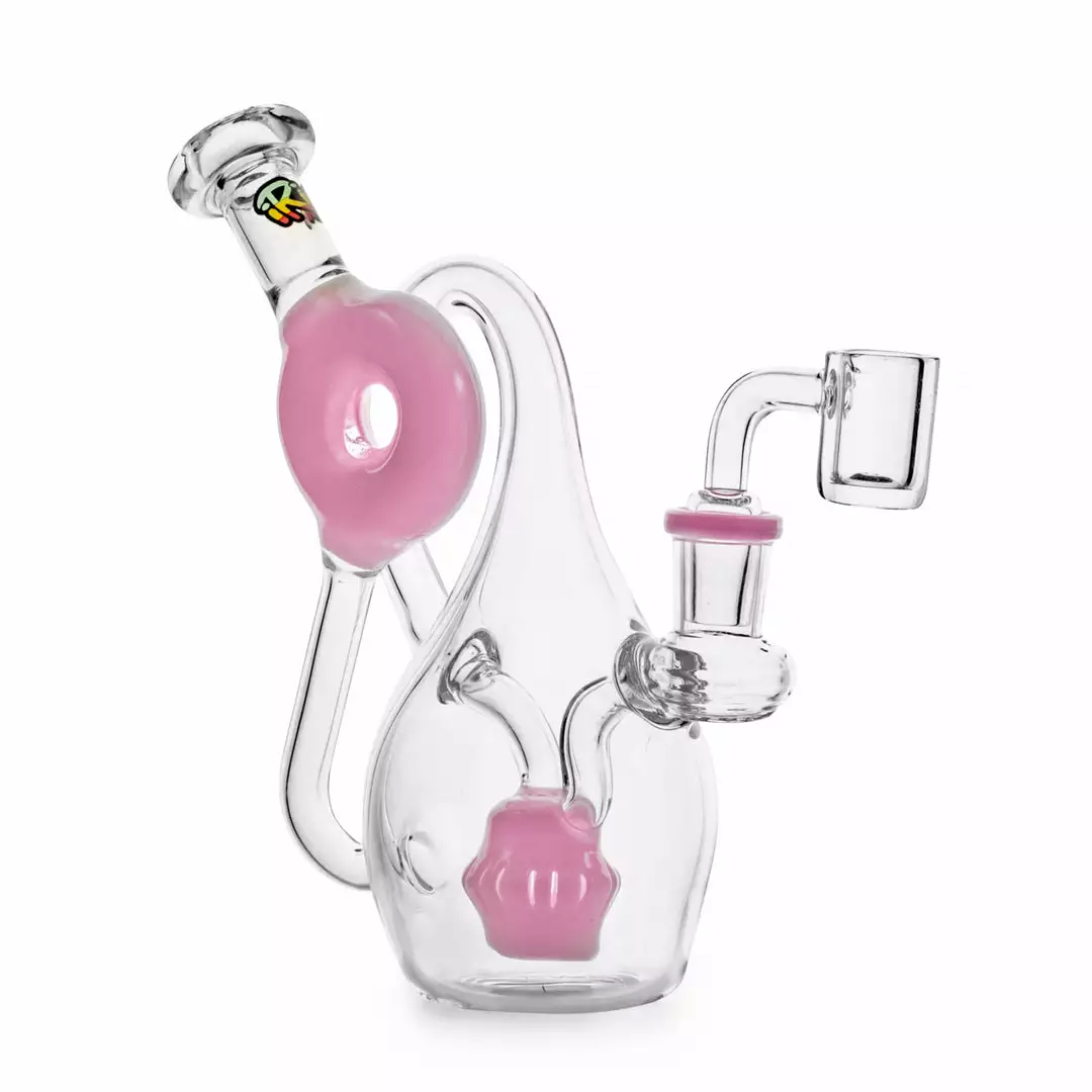 West Coast Gifts IRie 6.75" Tall Donut Splash Guard Klein Concentrate Recycler