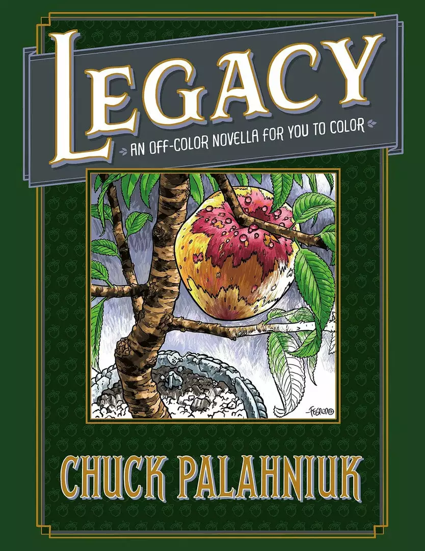 BOB Headquarters Legacy: An Off-Colour Novella For You To Colour By Chuck Palahniuk